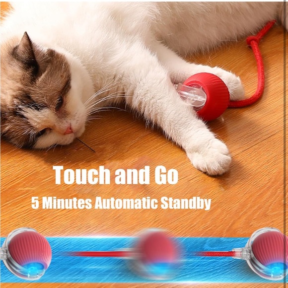 Interactive Dog Ball, Electric Dog or Cat Ball Toy - Picture 4 of 6